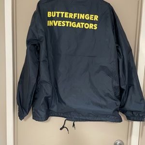 Men’s Butterfinger Investigators Jacket Large NWOT